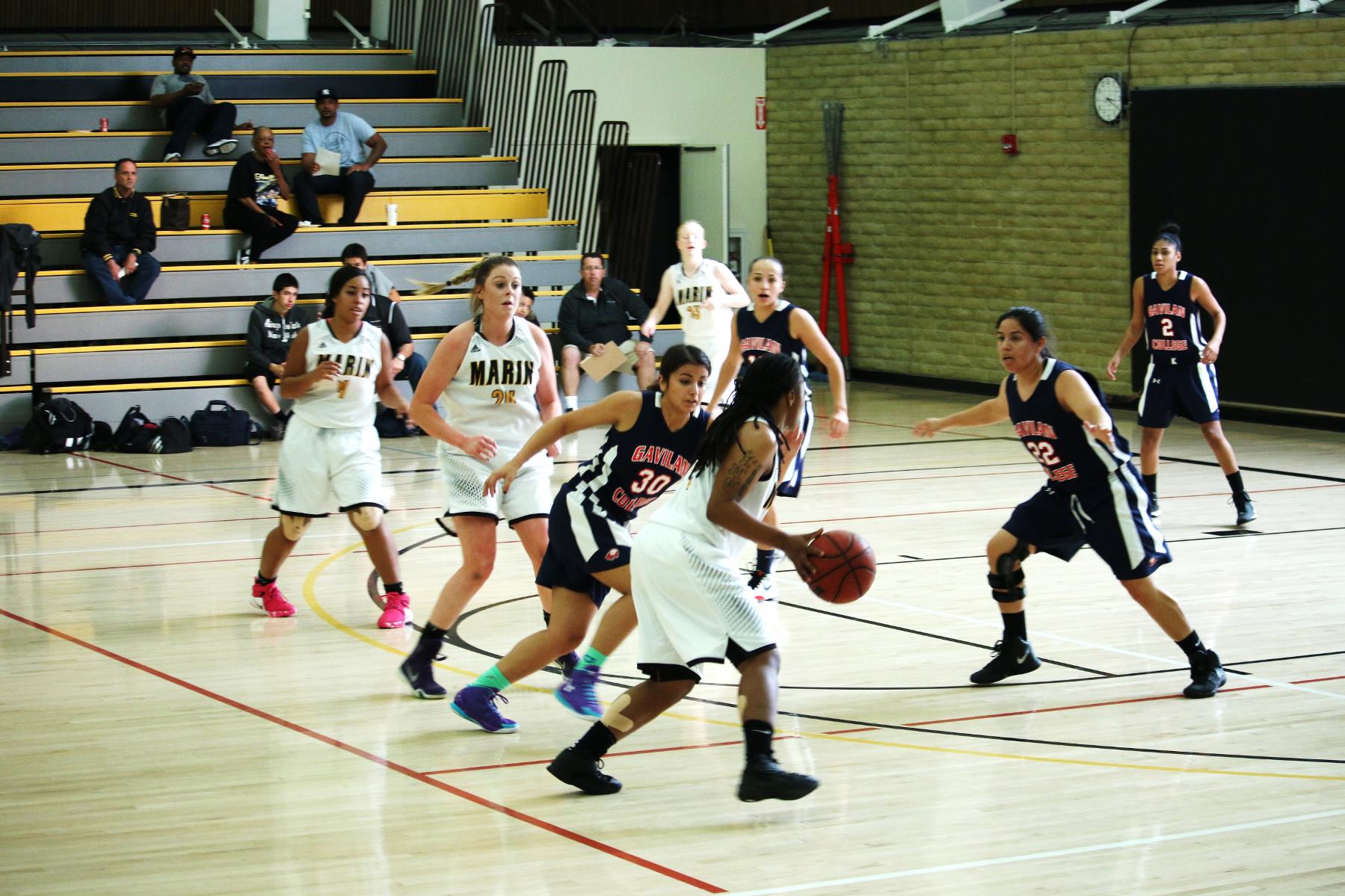 Women&rsquo;s Basketball Nabs First Conference Win Over Mendocino 66-36
